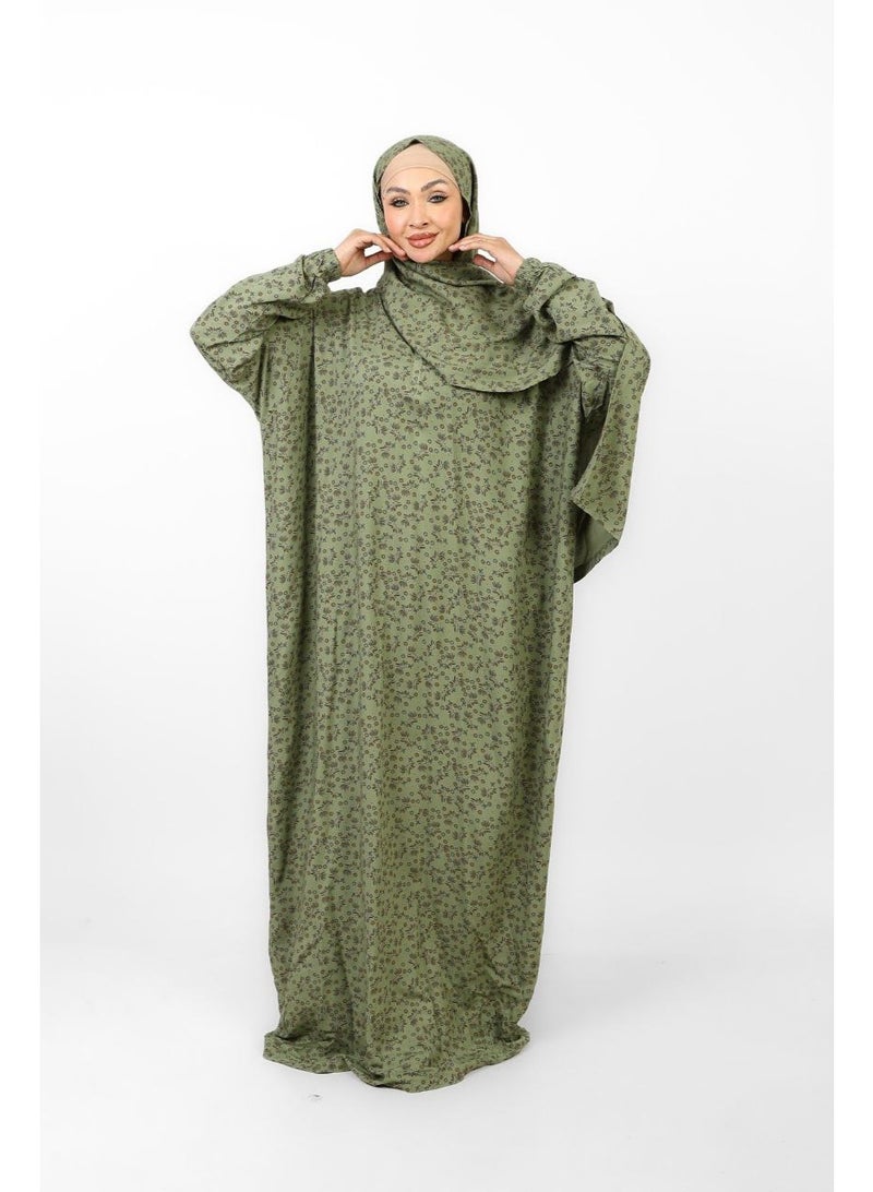 "Olivia" Sage Green Viscose Isdal – Modern Design & Everyday Comfort - Image 4