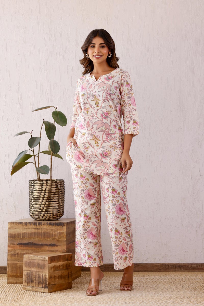 FLAVIA CREATION طقم متعدد الألوان للنساء - بلوزة وسروال - Image 1