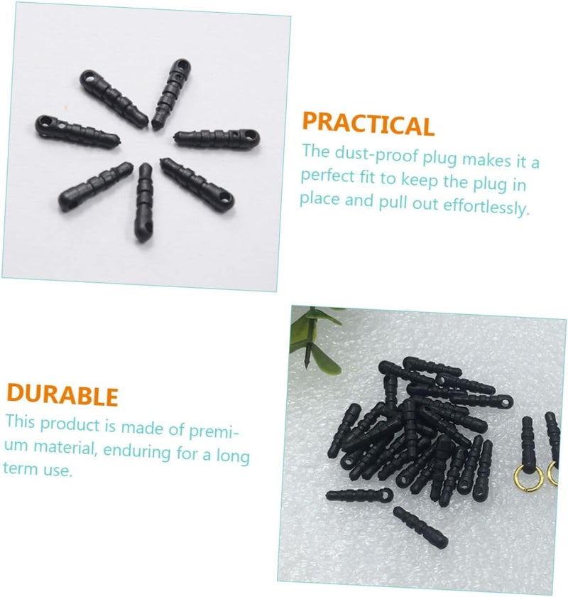 LABRIMP 340pcs Dustproof Plugs for Mobile Phone Phone Dust Plugs Earphone Jack Accessories Headphone Jack Covers - Image 4