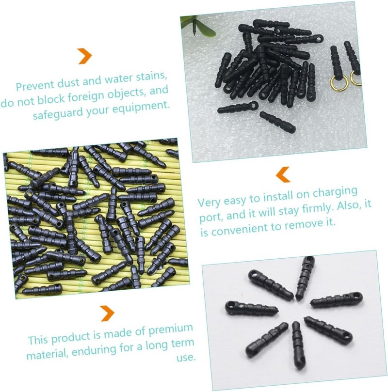 LABRIMP 340pcs Dustproof Plugs for Mobile Phone Phone Dust Plugs Earphone Jack Accessories Headphone Jack Covers - Image 2