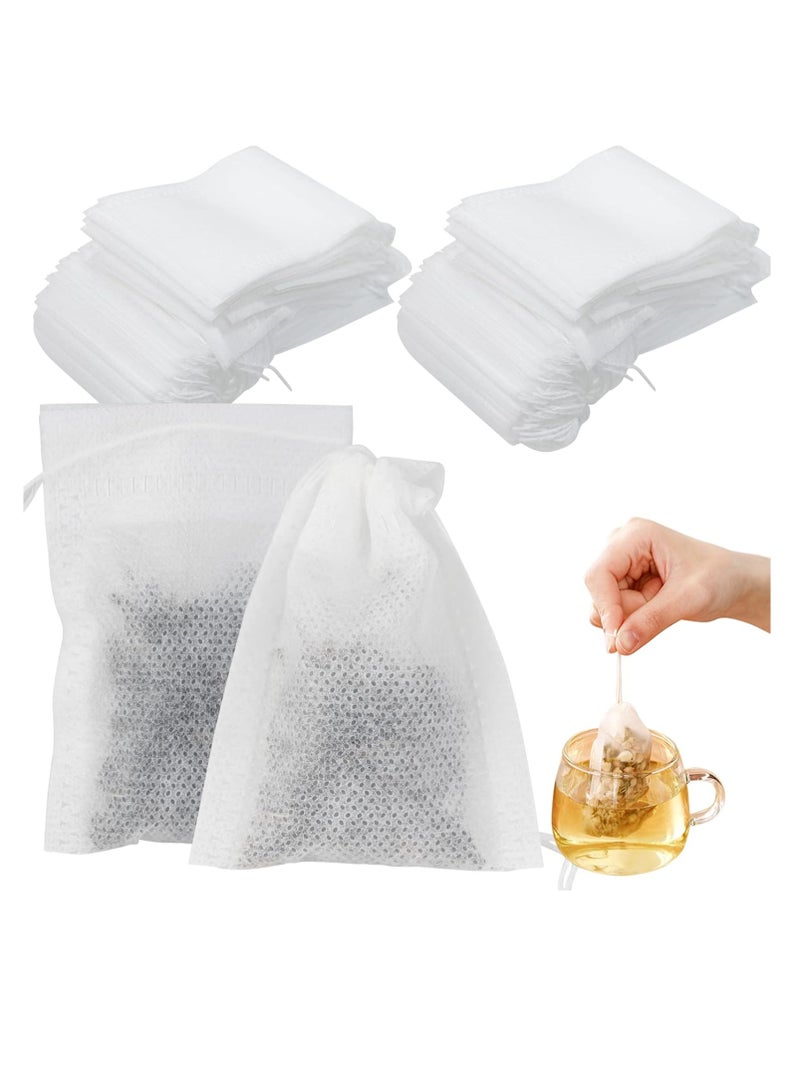 Pack Of 100 Disposable Tea Filter Bag White - Image 1