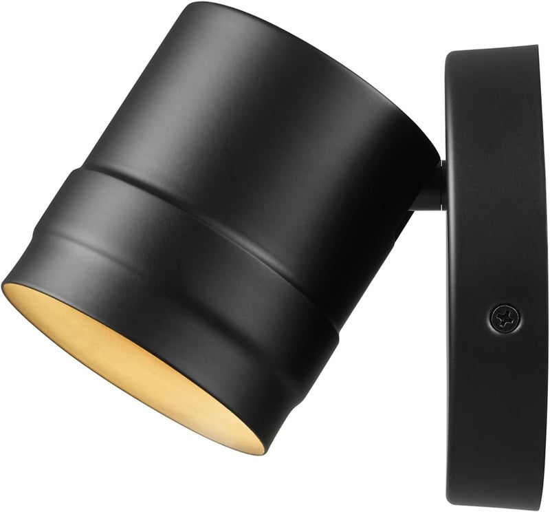 Globe Electric 64000170 4.5" 1-Light LED Integrated Track Lighting Spotlight, Matte Black, Pivoting Head, Ceiling Light, 14W, 600 Lumens, 3000 Kelvin, Home Improvement - Image 2