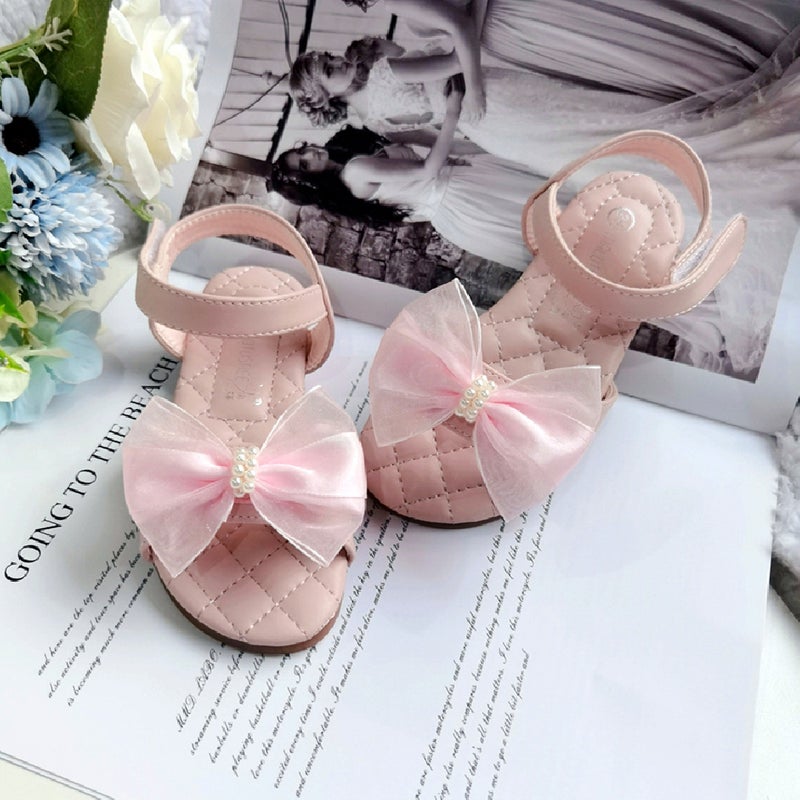 Children'S Shoes Children'S Sandals Fish Mouth Girls Beach Shoes Breathable Soft Bottom Baby Shoes Kids Shoes - Image 1
