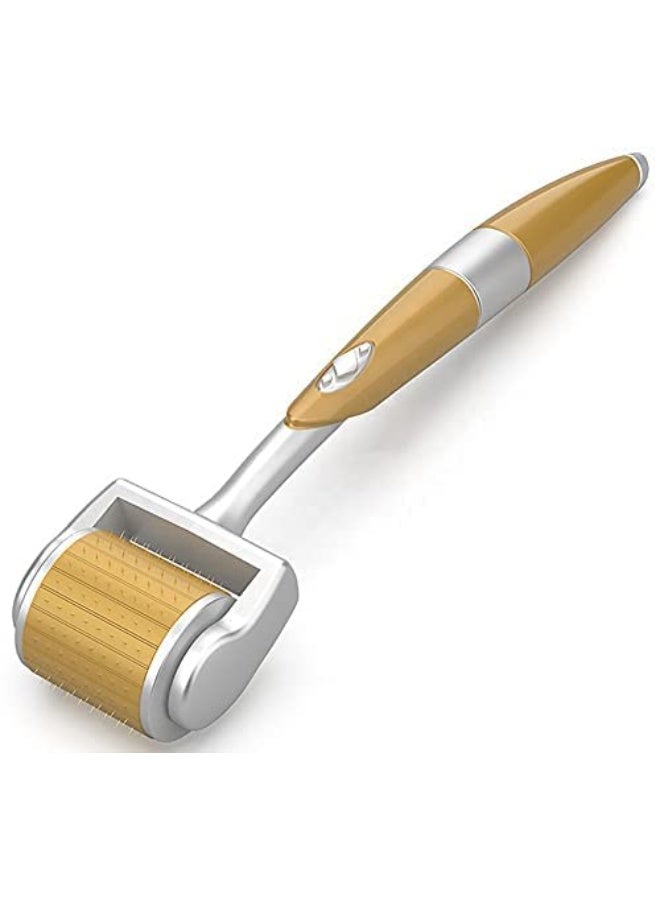 Red Blossom Premium Titanium Derma Roller 0.5MM  for Face & Body – Microneedle Skin Rejuvenation Tool for Anti-Aging, Wrinkle Reduction, Acne Scar & Hair Growth Therapy - Image 4