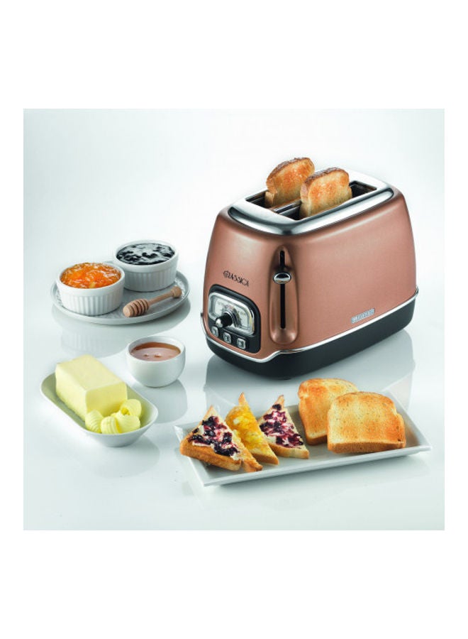 Ariete Classica 2-slice Toaster 2 Slices 810.0 W 158 Copper/Silver - Image 1