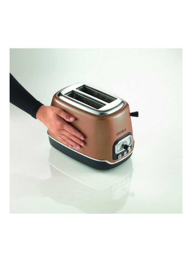 Ariete Classica 2-slice Toaster 2 Slices 810.0 W 158 Copper/Silver - Image 4