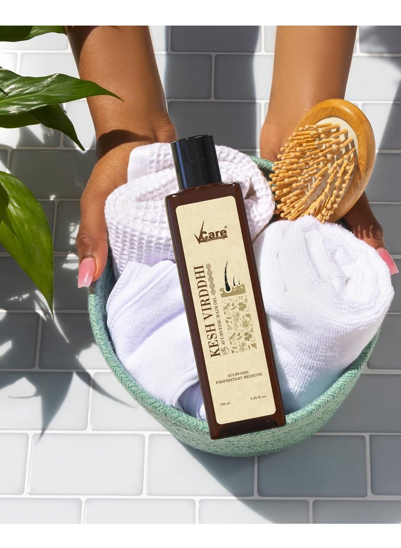 في كير زيت الشعر في كير 24 في 1 للتحكم في تساقط الشعر لجميع أنواع الشعر، 100 مل - Image 5