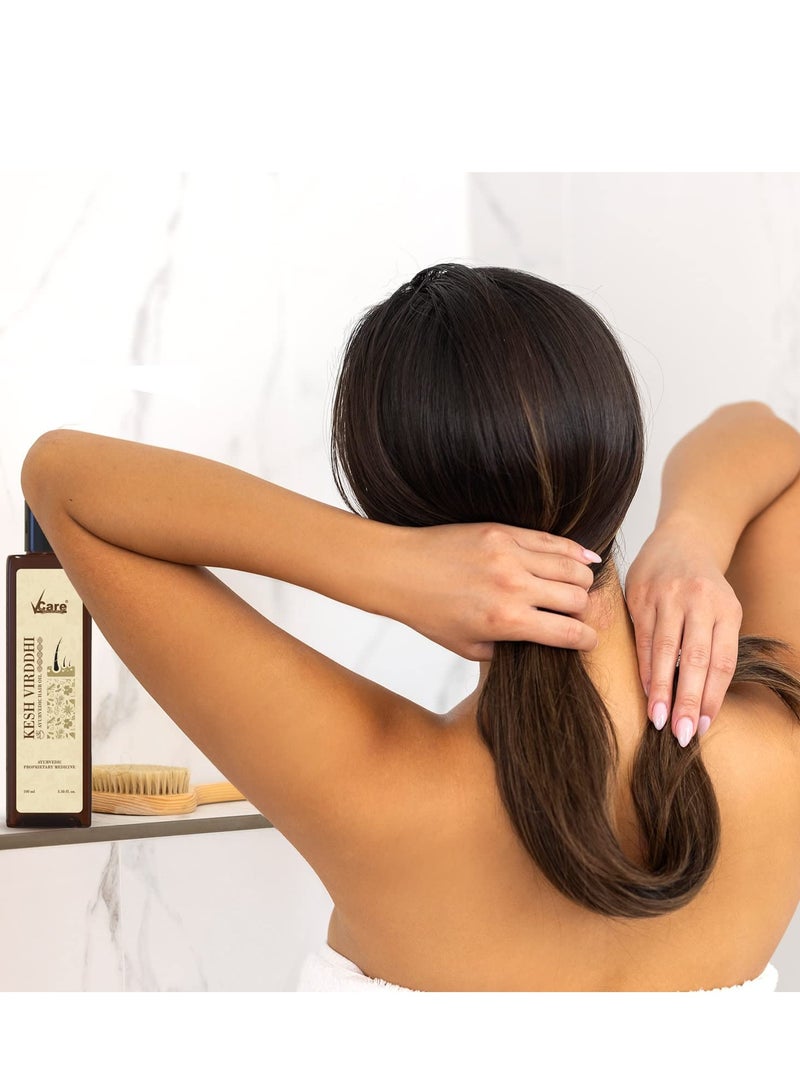 في كير زيت الشعر في كير 24 في 1 للتحكم في تساقط الشعر لجميع أنواع الشعر، 100 مل - Image 4