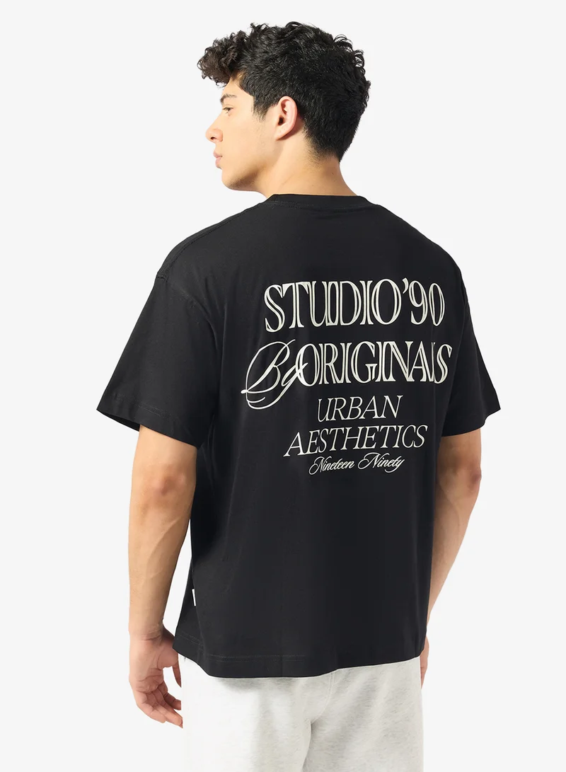 JACK & JONES Midtown Regular Fit Crew Neck T-Shirt