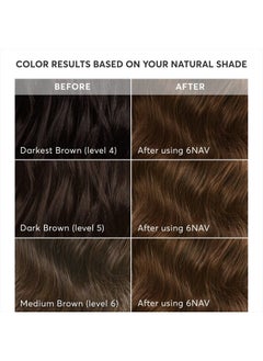 Madison Reed Radiant Hair Color Kit, Medium Smoky Brown for 100% Gray Coverage, Ammonia-Free, 6NAV Siena Brown, Permanent Hair Dye, Pack of 1  - Image 5