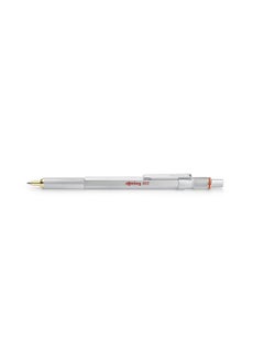 Rotring Rotring 800 Retractable Ballpoint Pen, Medium Point, Silver  - Image 2