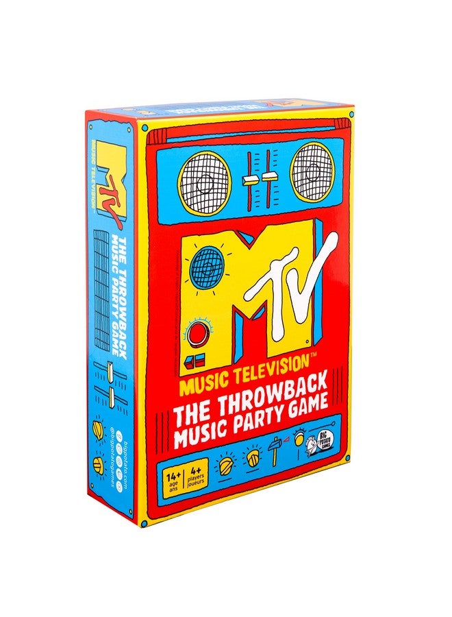 BIG POTATO لعبة بطاطا كبيرة MTV، لعبة اختبار حفلة الموسيقى، للبالغين والمراهقين من عمر 14 عامًا وما فوق - Image 1