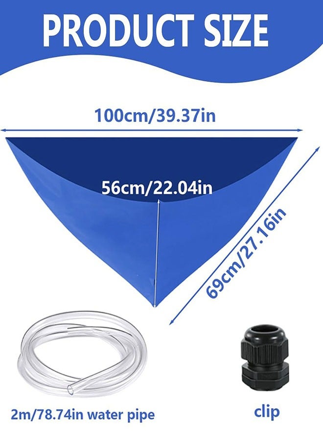 Air Conditioner Cleaning Kit, 10Pcs Ac Cleaning Kit Minisplit Cleaning Bag Wall-Mounted Units Air Conditioner Cleaning Cover for Mini Split Air Conditioners - Image 2