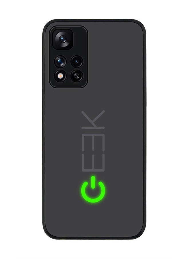 Stylizedd Rugged Black edge case for Redmi Note 11 Pro Plus 5G Slim fit Soft Case Flexible Rubber Edges Anti Drop TPU Gel Thin Cover - Geek ON  - Image 1