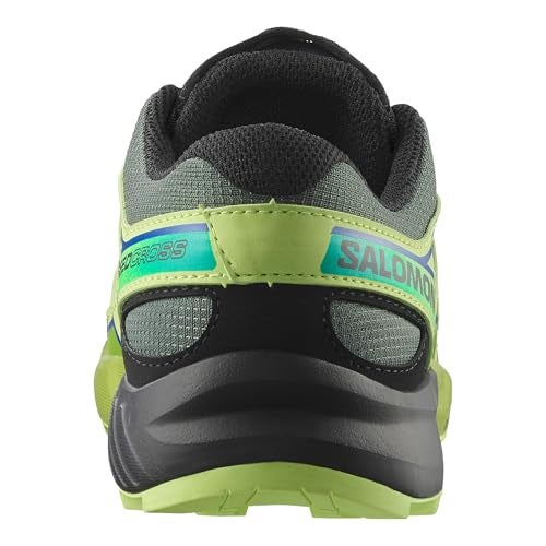 Salomon Unisex Junior’s Speedcross Trail Running Shoes for Kids - Urban Chic/Sharp Green/Dark Citron - 2 - Image 4