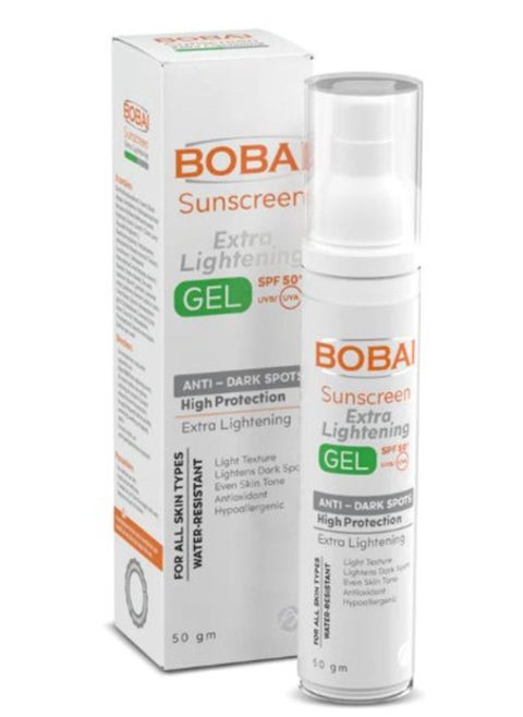 Sunscreen Gel Extra Lightening SPF 50+  - 50 G