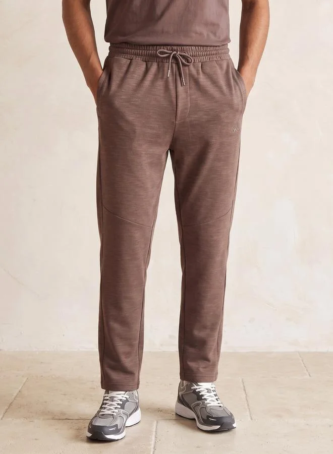 Kappa Kappa Men Regular Fit Joggers with Pockets