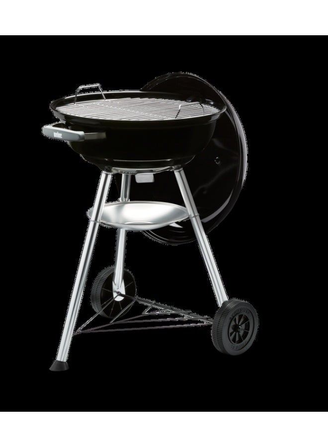 Weber Kettle Stainless Steel Charcoal Grill Black |87.9 x 53 x 54 cm |Premium Charcoal Grill For Outdoor Barbeque and cooking |CHA_KET 1221004 - Image 2
