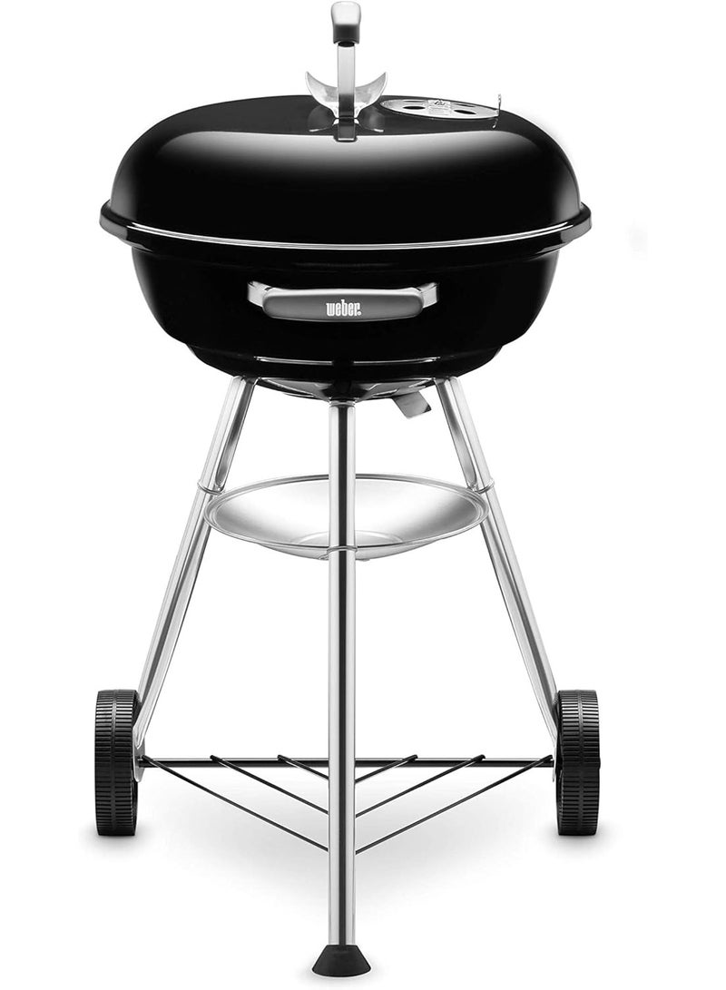 Weber Kettle Stainless Steel Charcoal Grill Black |87.9 x 53 x 54 cm |Premium Charcoal Grill For Outdoor Barbeque and cooking |CHA_KET 1221004 - Image 2