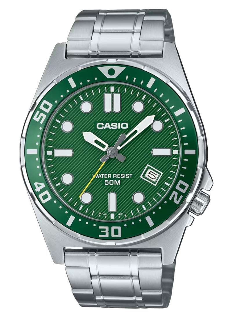 CASIO Analog Men Formal Watch - MTD-135D-3AVDF - Image 1