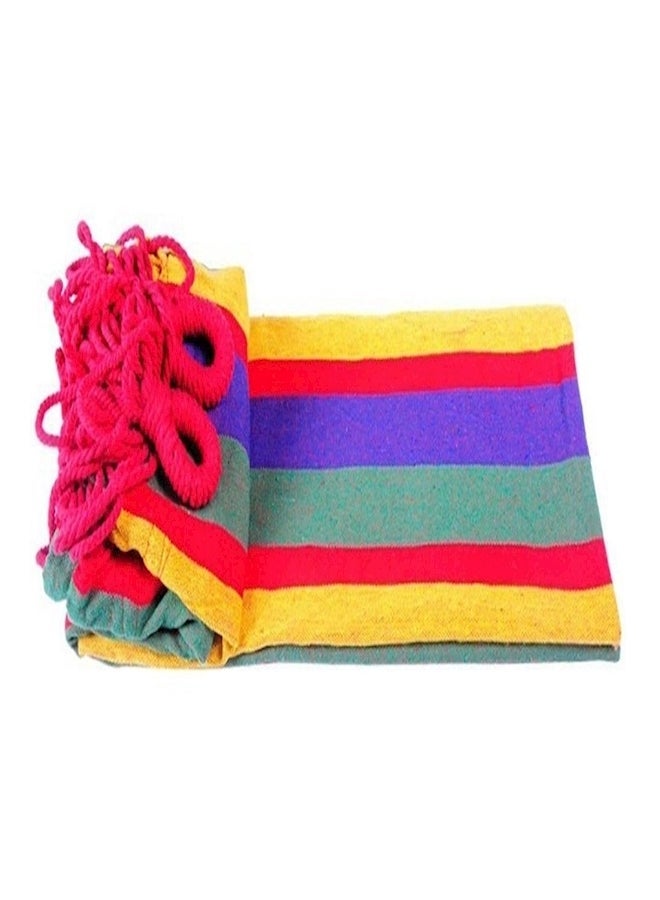 NIBEMINENT Portable Camping Hammock Multicolour - Image 2