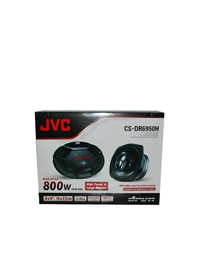 جي في سي CS-DR6950H مكبرات صوت للسيارة 6x9 5 اتجاهات بقوة 800 واط 100rms - Image 3