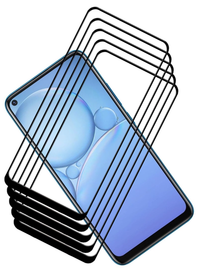 ACLIX 5 Pieces Antistatic ESD Dustproof Premium Quality High Definition Tempered Glass Screen Protector Designed For vivo Y30 - Image 1