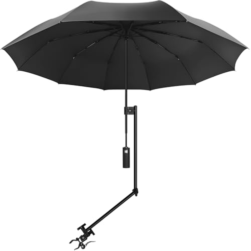 XLINGZA UPF 50 Beach Umbrella with Adjustable Universal Clamp - Image 1