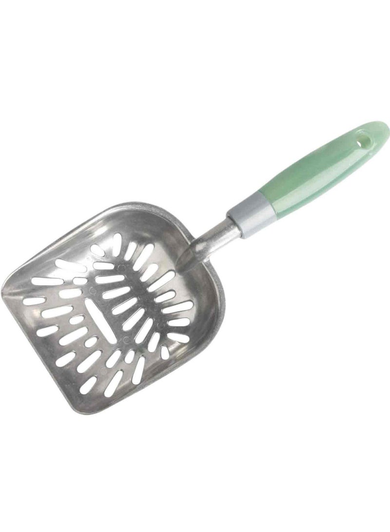 مغرفة معدنية لإزالة فضلات القطط من باوايز