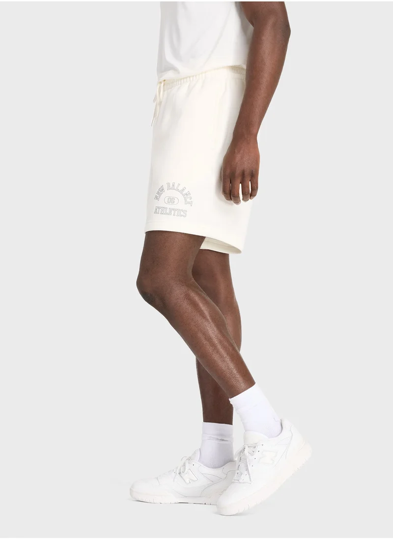 نيو بالانس Sport Essentials Fleece Graphic Short 7"