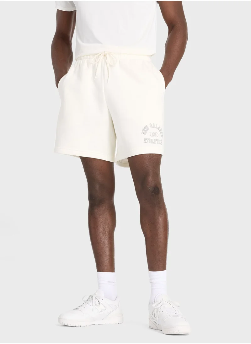 نيو بالانس Sport Essentials Fleece Graphic Short 7"