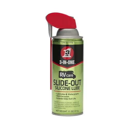 3 in one 3-IN-ONE RVcare Slide-Out Silicone Lube, Premium RV Slide-Out Lubrication, 11 OZ (1-Pack) - Image 1