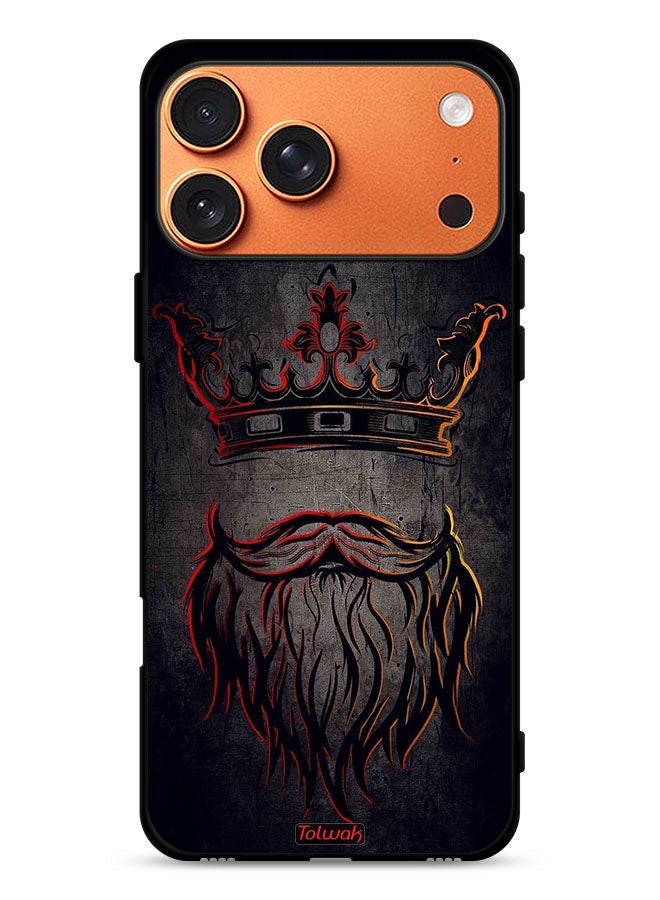 Tolwak Apple iPhone 17 Pro Max Protective Case Cover King Artwork - Image 1