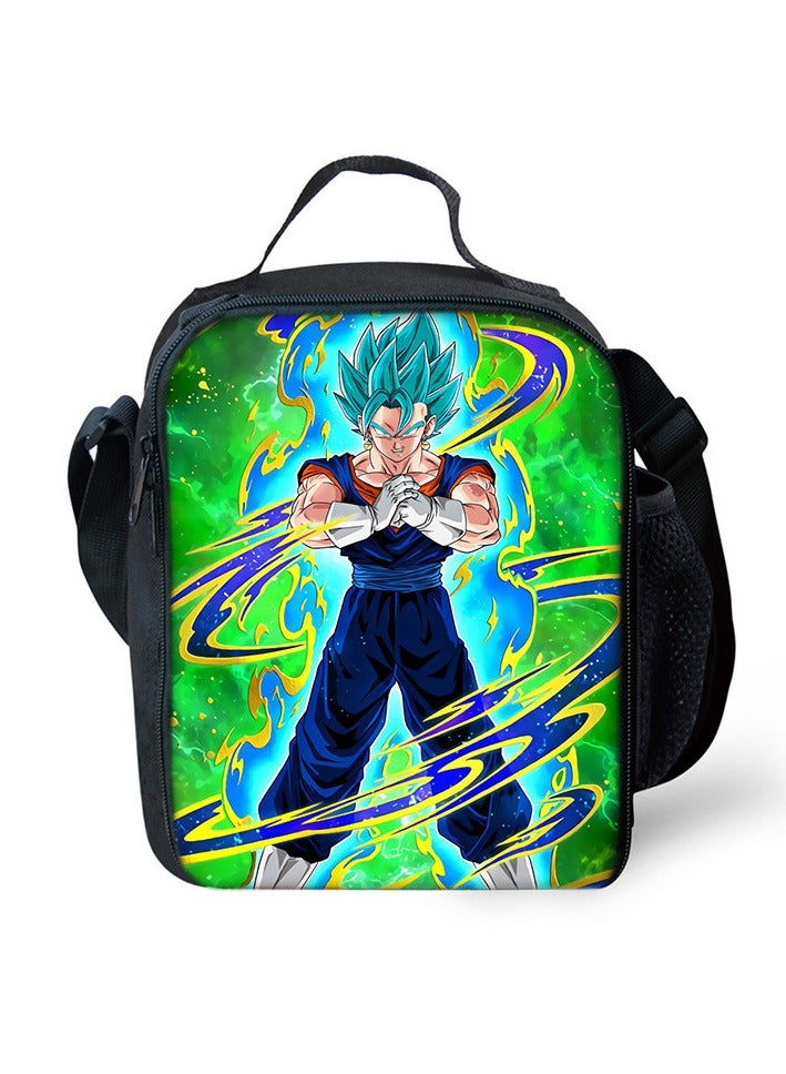 KUYING New Dragon Ball Canvas Casual Large Capacity Crossbody Bag 