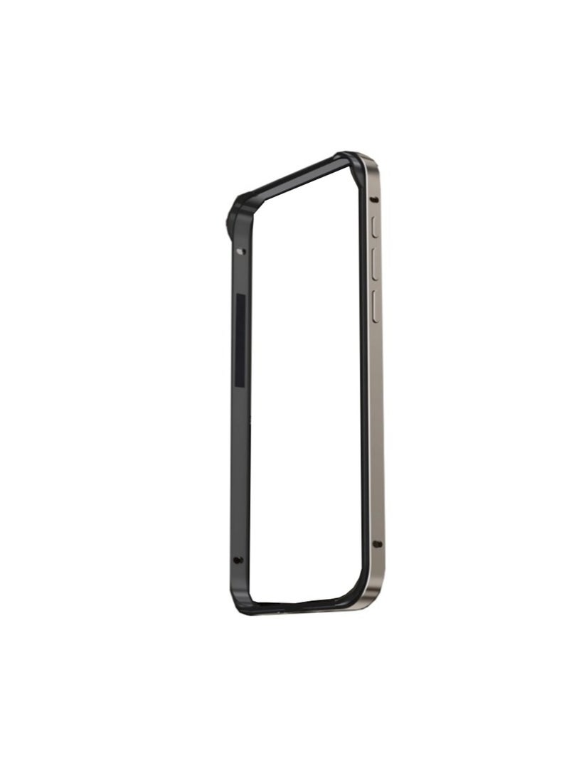 Anna Shockproof Straight Edge Aluminum Alloy Metal Frame Case for iPhone - Image 1