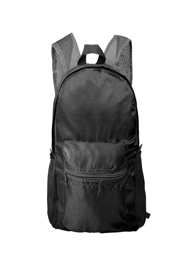 PAXLAMB 25L Backpack Packable Foldable Ultra Lightweight Water Resistant Durable Camping Travel Hiking Daypack for Men Women, Black, L - Image 1