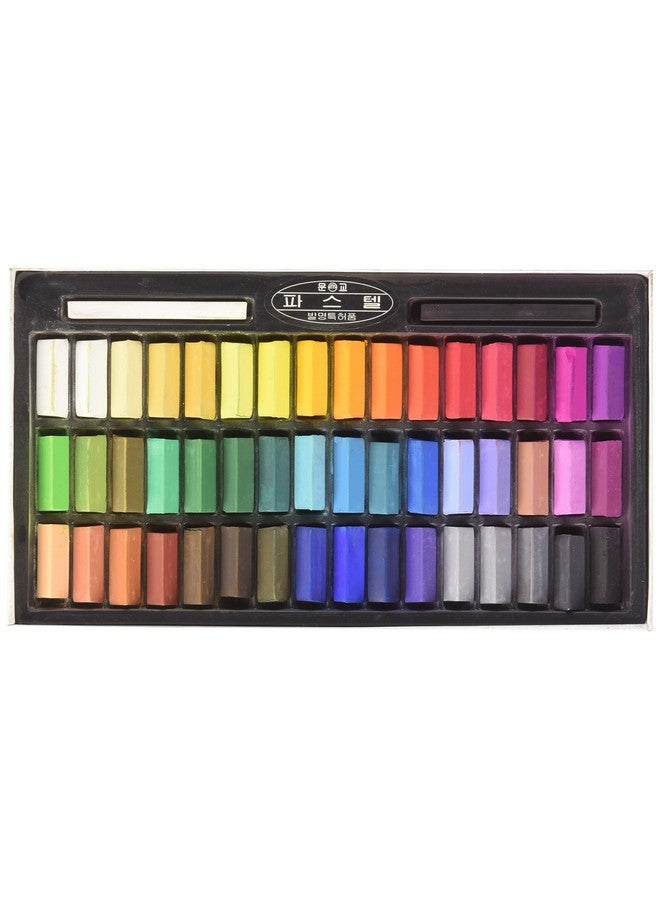 Mungyo Non Toxic Mungyo Soft Pastel Set of 48 Assorted Colors Square Chalk - Image 1