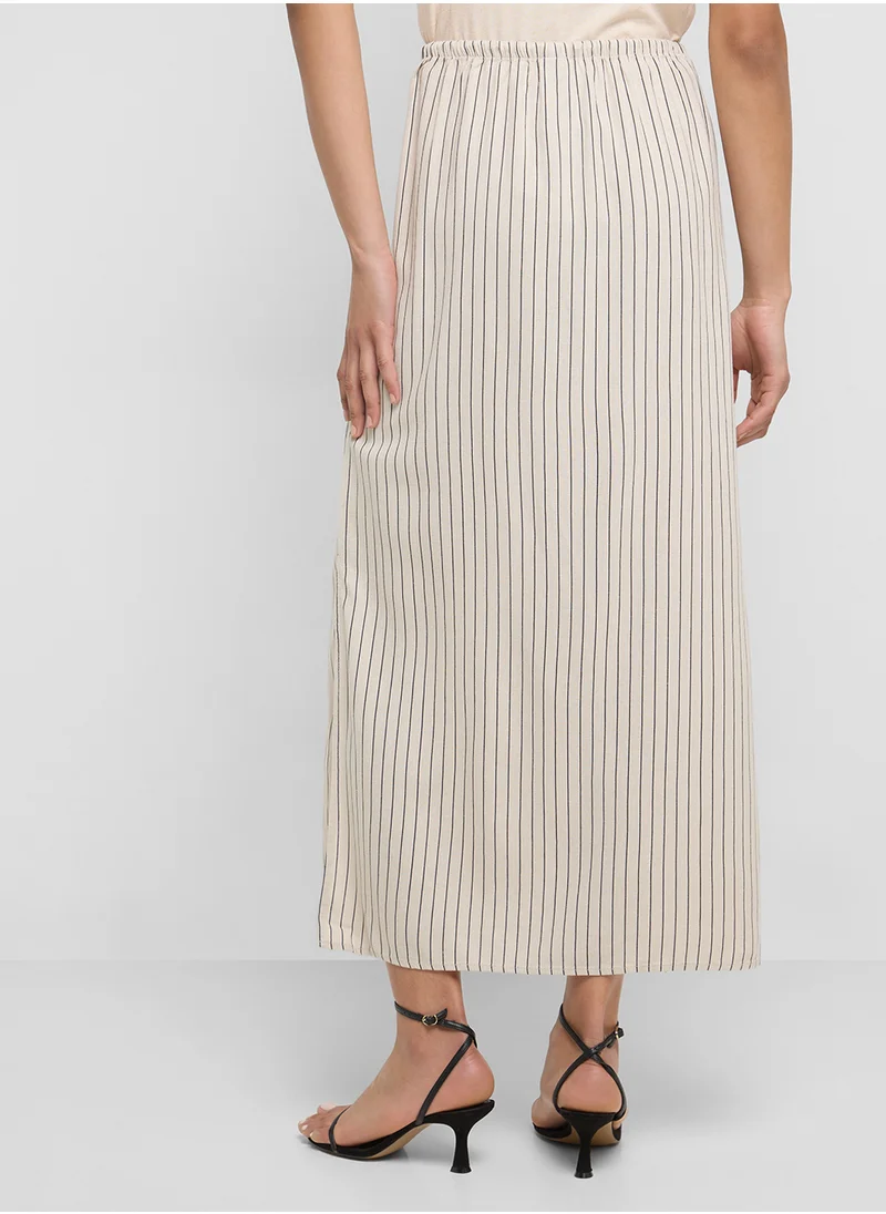 VERO MODA VMMYMILO M/W SLITED LONG SKIRT WVN GA