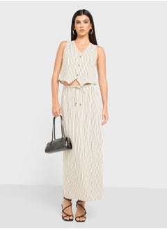 VERO MODA VMMYMILO M/W SLITED LONG SKIRT WVN GA  - Image 2