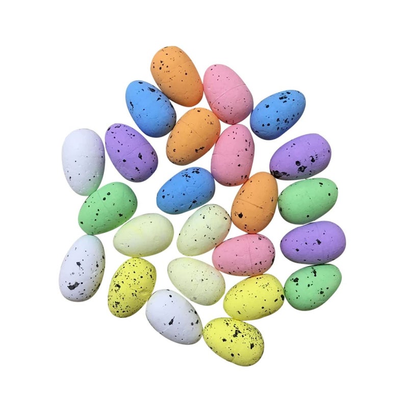 Colorful Simulated Quail Eggs 1set for Easter Decoration Party Photo Props - Image 2
