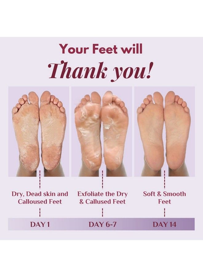 LuxaDerme Peeling And Exfoliating Foot Mask + Purify & Protect 3 Step Tuneup Kit - Image 5