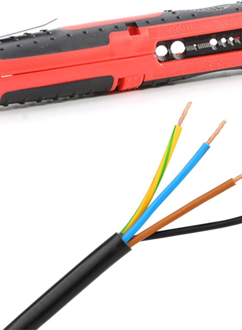 GGOOT RG59 RG6 Coaxial Cable Portable Wire Stripper Multifunctional Stripping Pliers Handle Tool Hardware Tools - Image 2