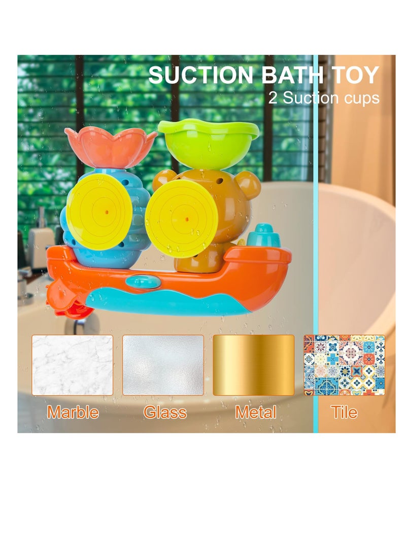 Bebiland Bath Toys for Toddler, Bath Toys for Babies, Baby Bath Toy for Boys Girls Gifts, Toddler Toys for Boys Girls,Baby Sensory Toys Water Toys （Random Color）  - Image 4