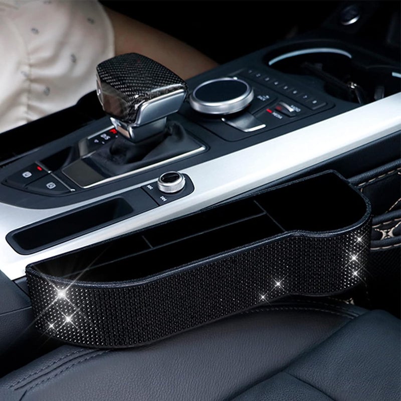 EGBANG Diamond Crystal Car Seat Pocket Organizer - Image 3