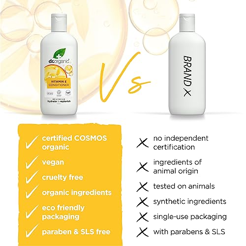 dr.organic Organic Doctor Organic Vitamin E Conditioner 9 floz - Image 3