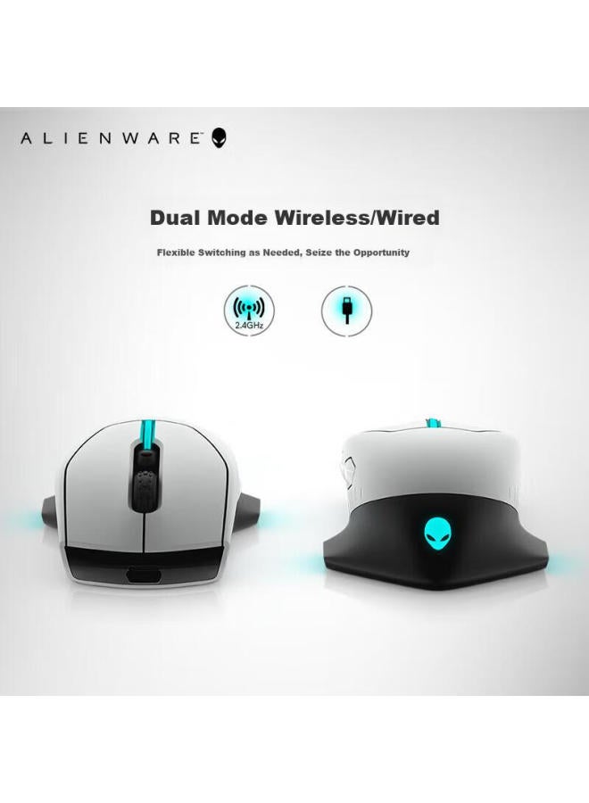 Alienware Aw610m Black Myth： Wukong Wireless Gaming Mouse, Home Dual-mode Rechargeable E-sports Mouse, Ergonomic Mechanical Macro Infinite Rgb High-end Peripheral - Image 2