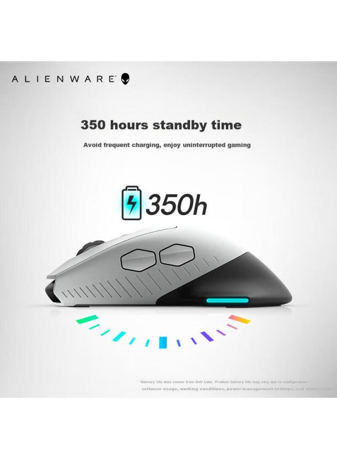 Alienware Aw610m Black Myth： Wukong Wireless Gaming Mouse, Home Dual-mode Rechargeable E-sports Mouse, Ergonomic Mechanical Macro Infinite Rgb High-end Peripheral - Image 3