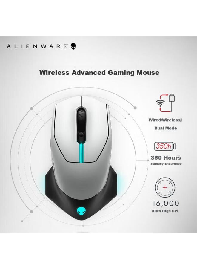 Alienware Aw610m Black Myth： Wukong Wireless Gaming Mouse, Home Dual-mode Rechargeable E-sports Mouse, Ergonomic Mechanical Macro Infinite Rgb High-end Peripheral - Image 1