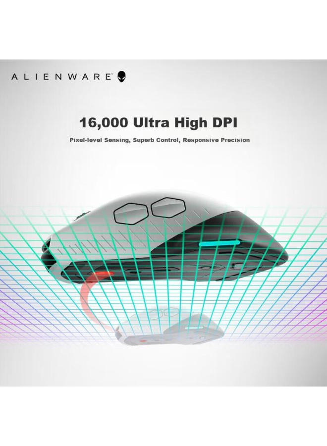 Alienware Aw610m Black Myth： Wukong Wireless Gaming Mouse, Home Dual-mode Rechargeable E-sports Mouse, Ergonomic Mechanical Macro Infinite Rgb High-end Peripheral - Image 4