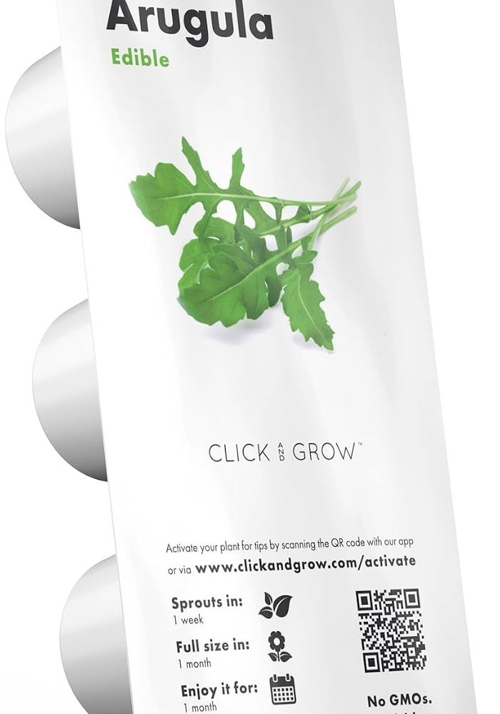Click and Grow Arugula Refill 3-Pack for Smart Garden - Image 1